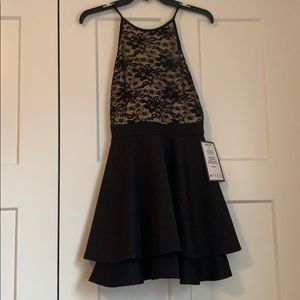 black formal dress